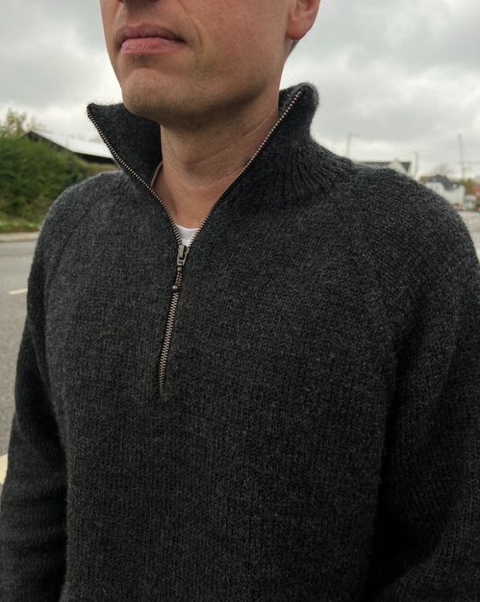 Hovedbilde Zipper Sweater Light - Man