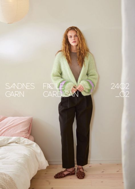 Hovedbilde 2402-2 Facile Cardigan (dobbel tråd)
