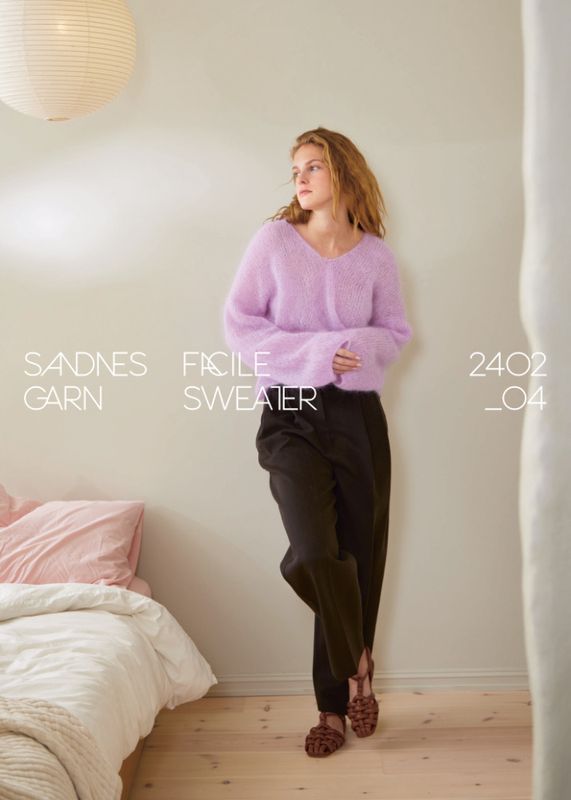 2402-4 Facile Sweater (enkel tråd)