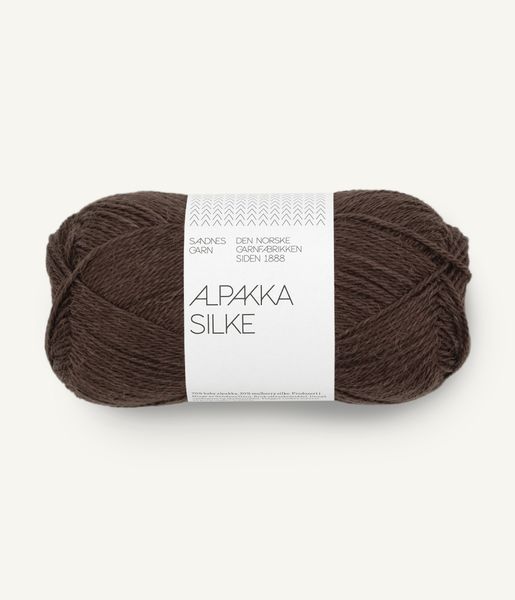 Alpakka Silke 3591 Chocolate Plum