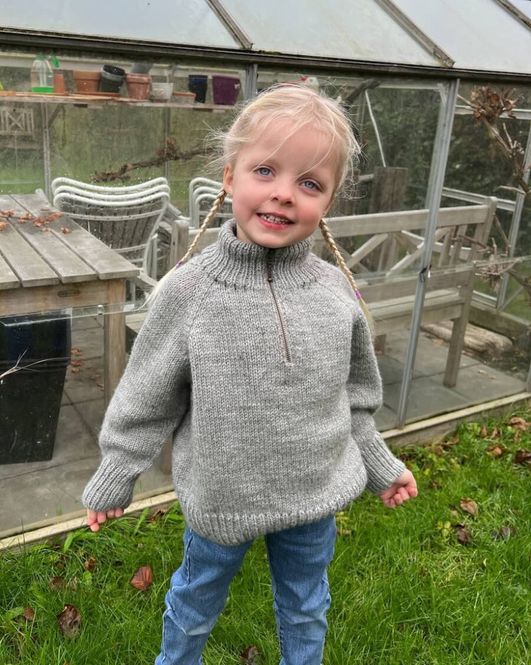 Hovedbilde Zipper Sweater Light Junior
