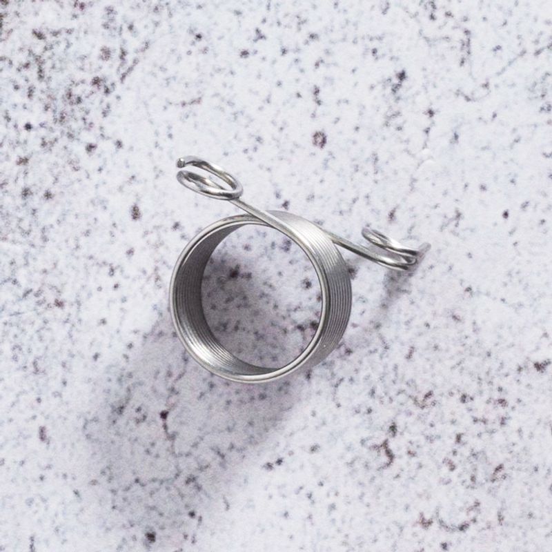 Fingerring for strikking