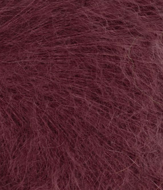 Hovedbilde Tynn Silk Mohair 4372 Dyp burgunder
