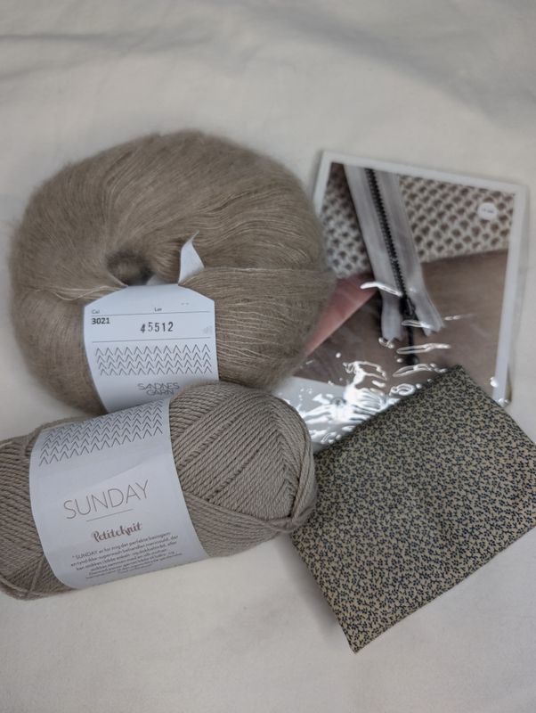 Materialpakke Honey Clutch